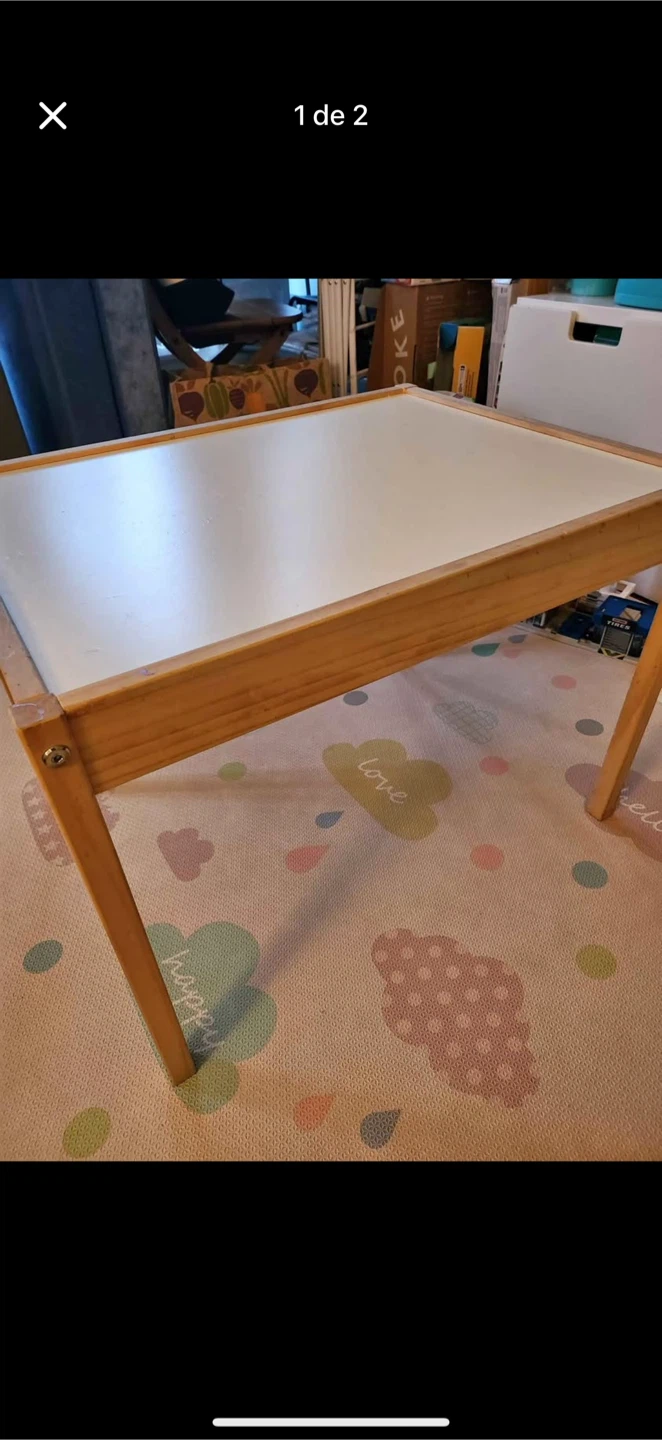 Kids Wooden Table
