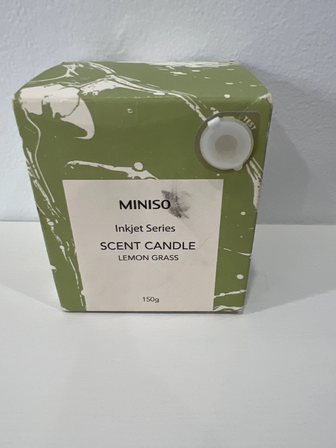 MINISO Lemon Grass Scent Candle - 150g