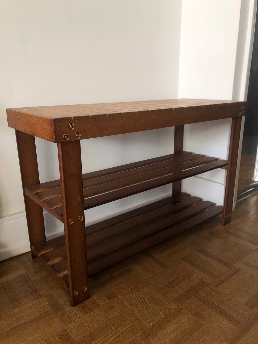 Bamboo Shoe Rack / Bench