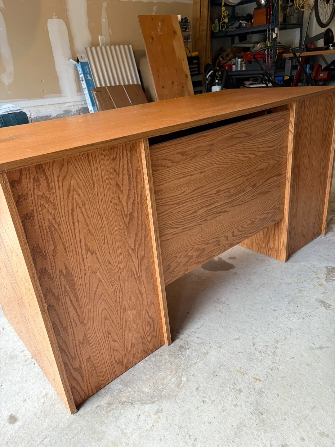 Wooden Office Desk with Drawers image indicator(5)