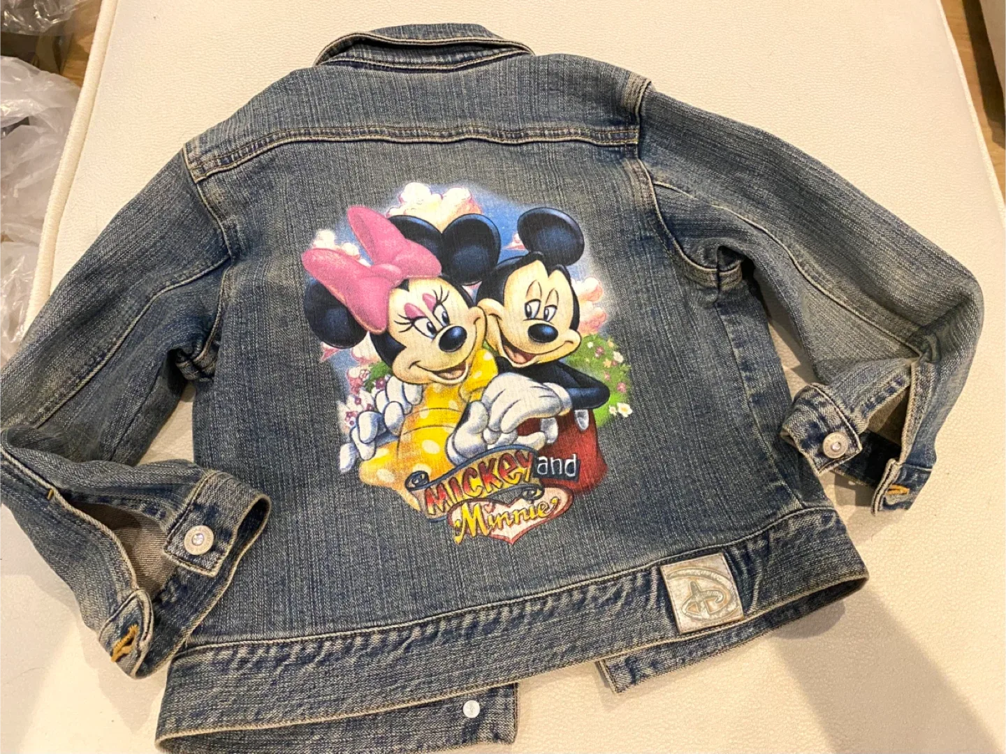 Disney Store Denim Jacket like new! Child Size 5/6 thumbnail