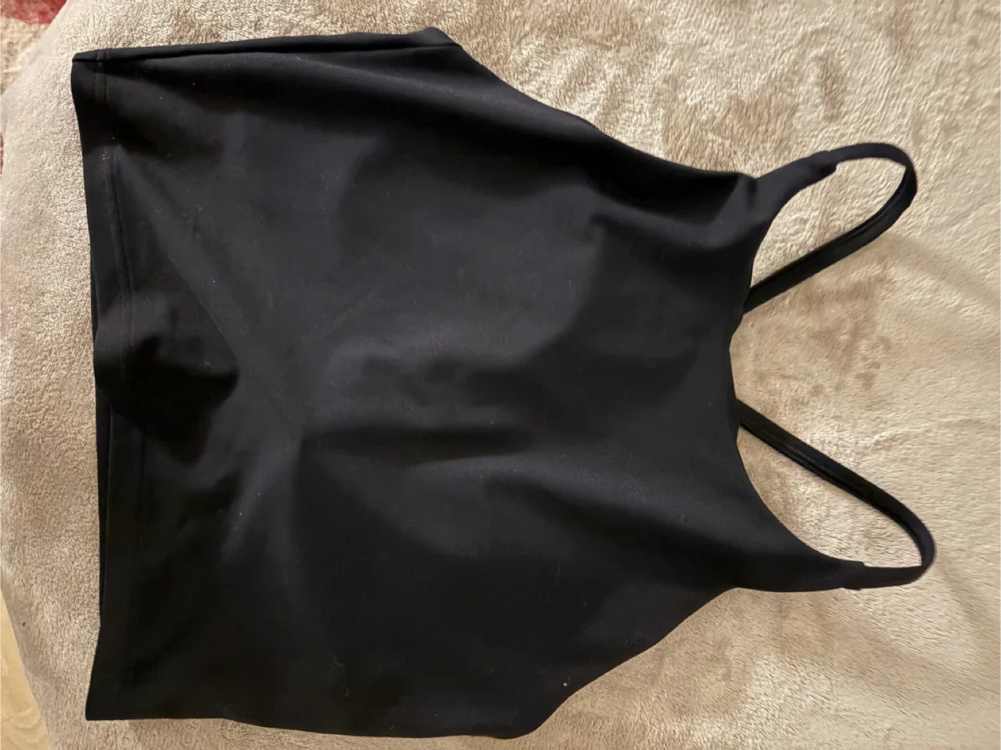 Black old navy workout top thumbnail