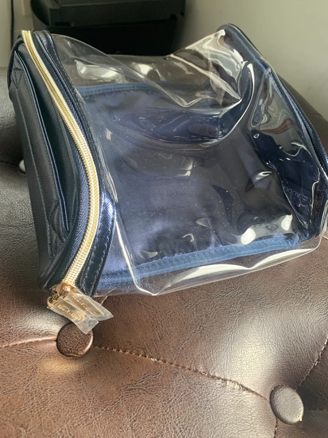 Estee Lauder Clear Cosmetic Bag thumbnail