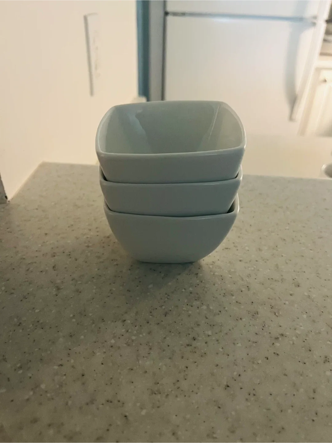Set of 3 Small White Bowls thumbnail