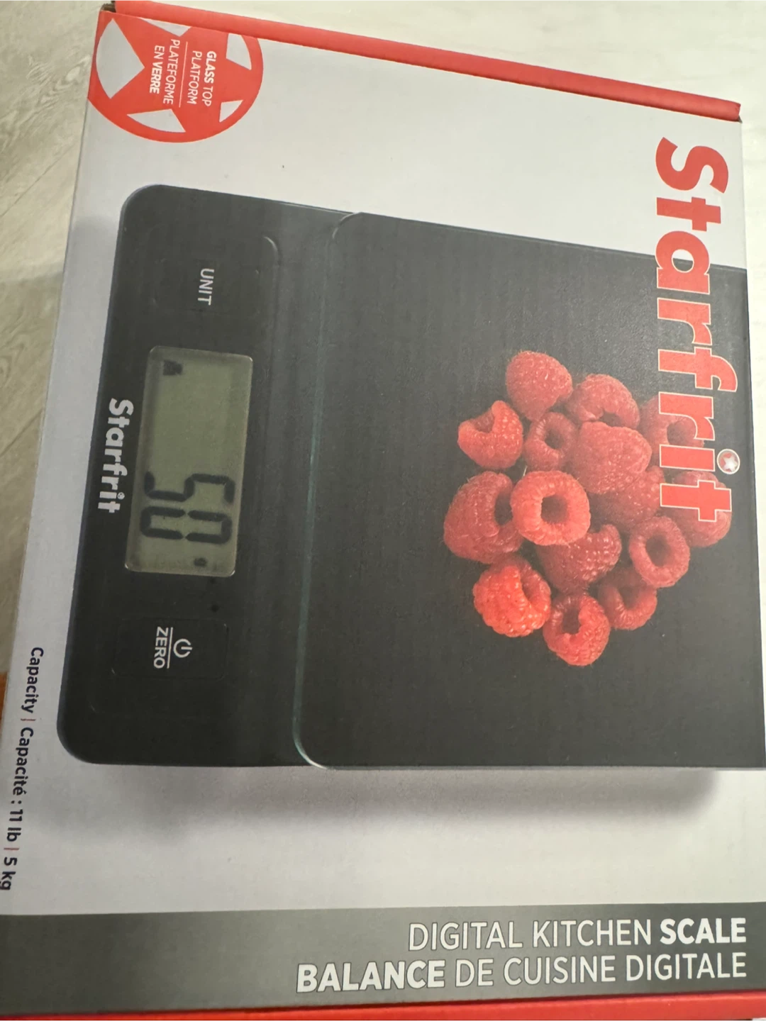 Starfrit Digital Kitchen Scale - New in Box!