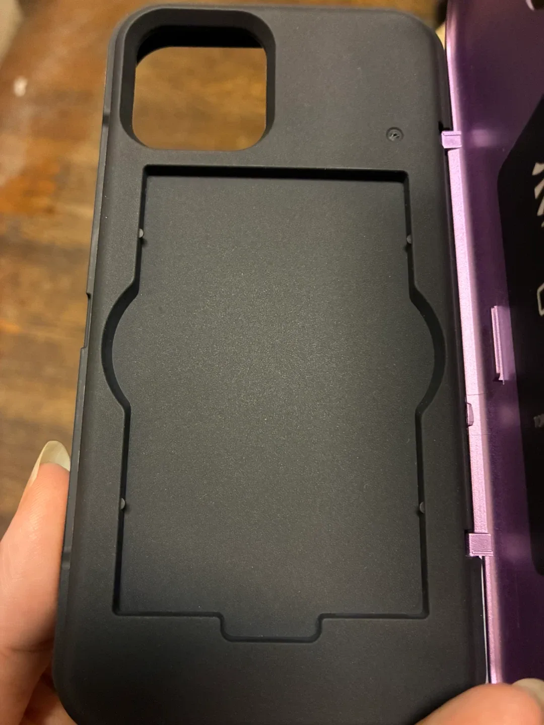 TORU CX PRO iPhone 12 Case - Black/Purple image indicator(5)