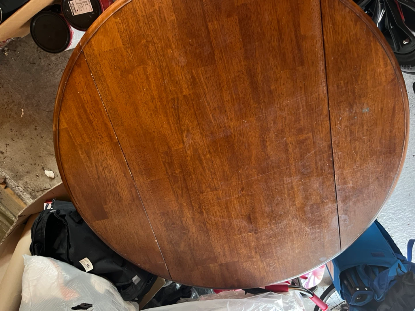 Round Wooden Dining Table