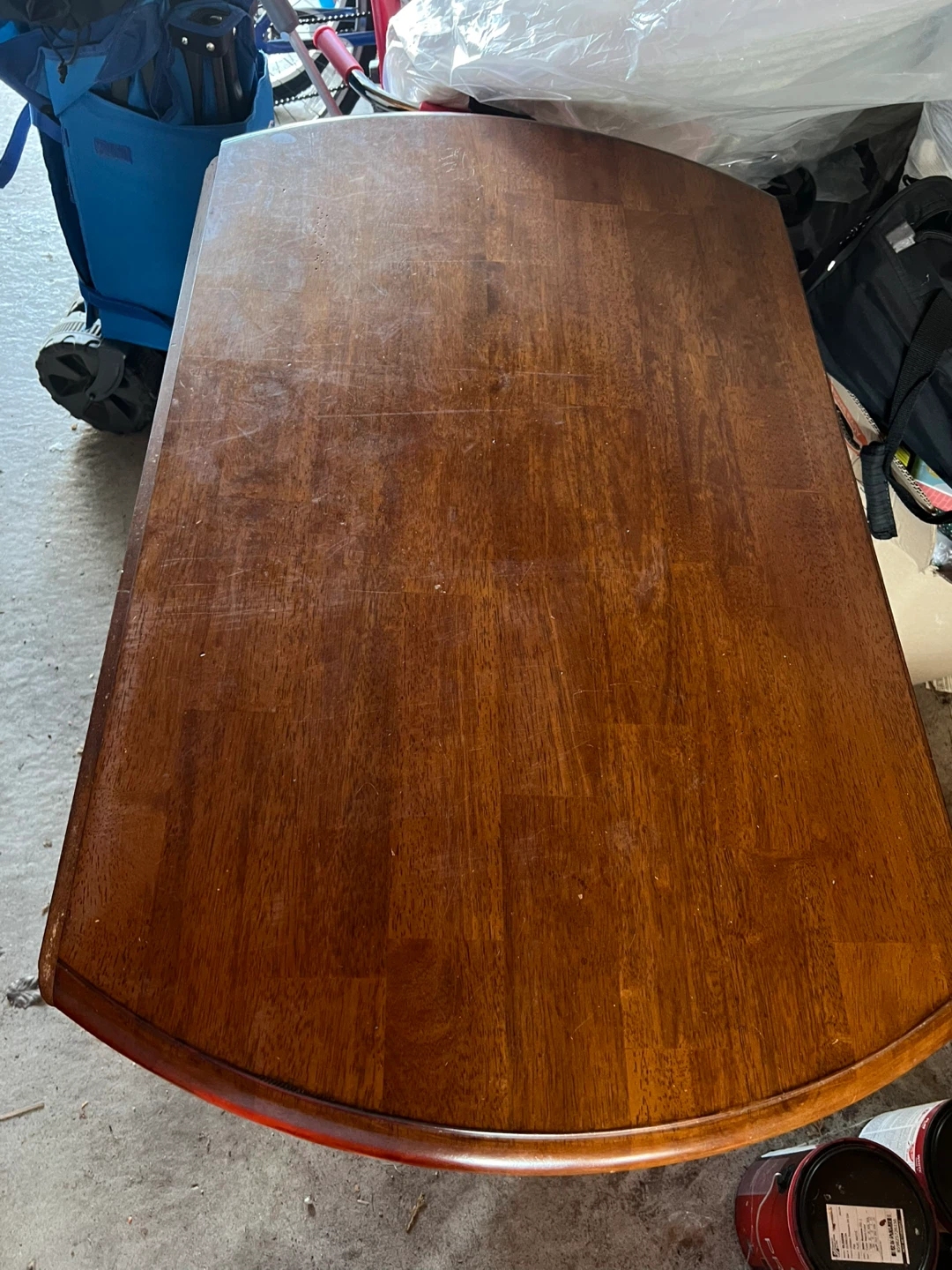 Round Wooden Dining Table - photo 3