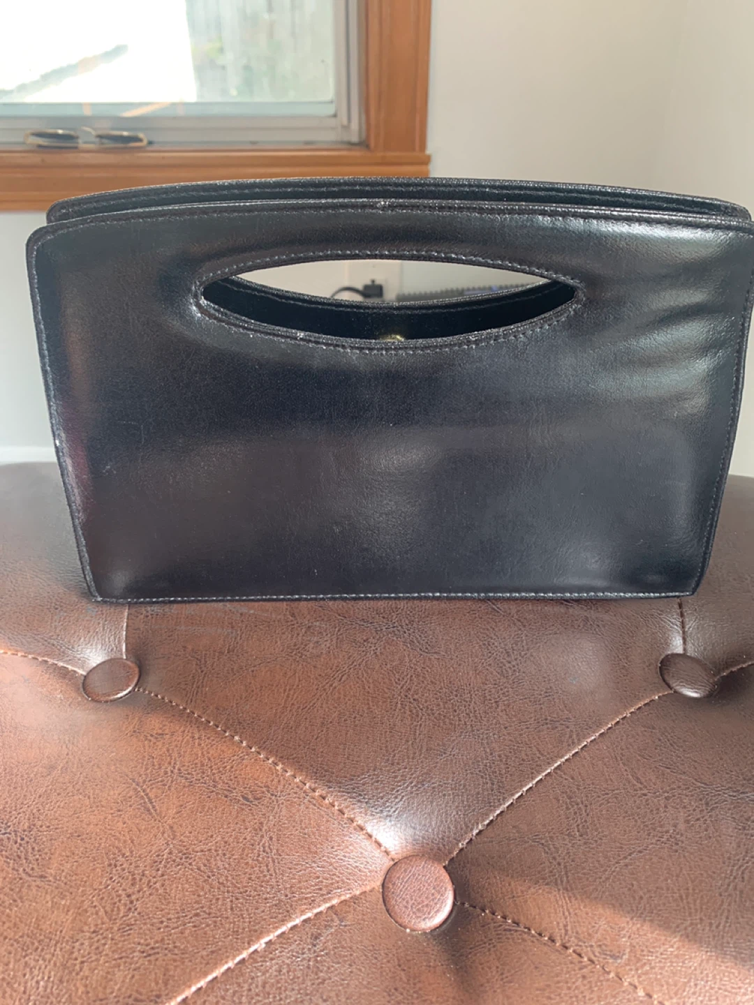 Black Handbag with Handle
