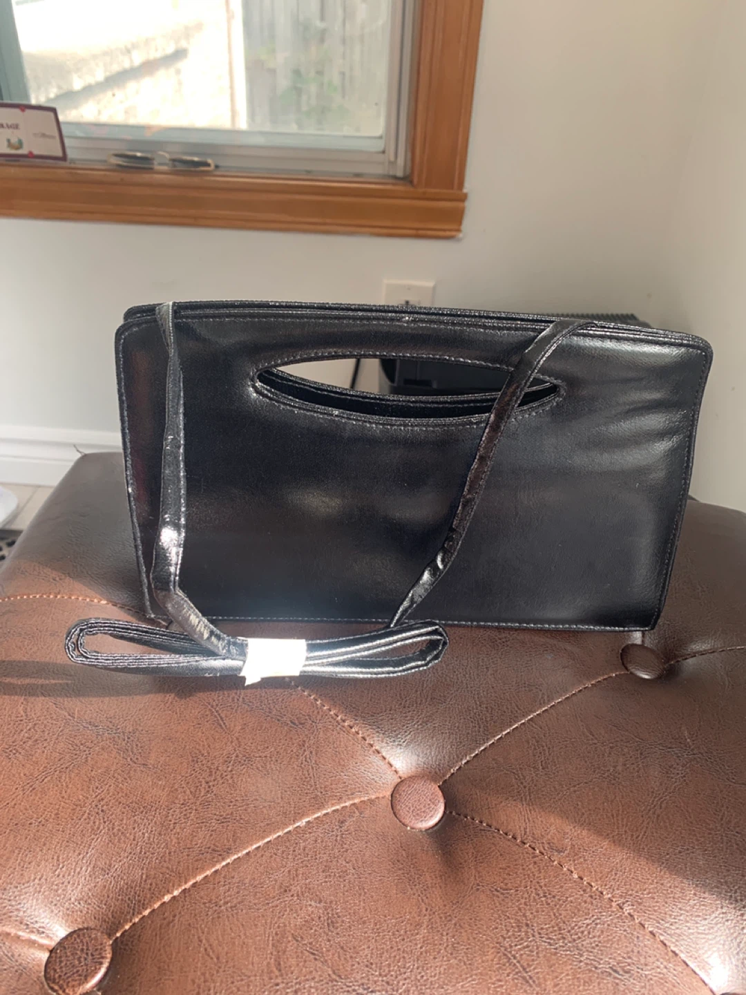 Black Handbag with Handle - photo 2
