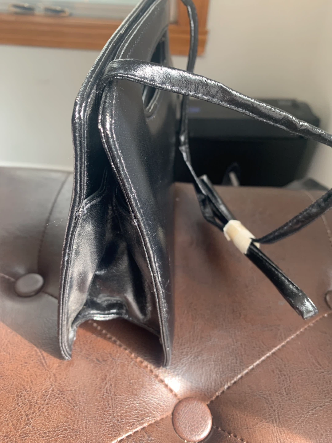 Black Handbag with Handle - photo 3