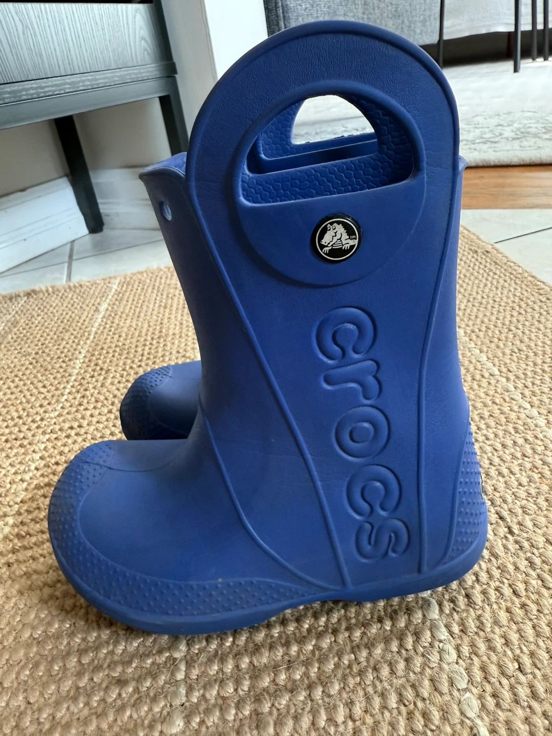 Crocs Handle It Rain Boots - Blue, Size-11 - photo 3