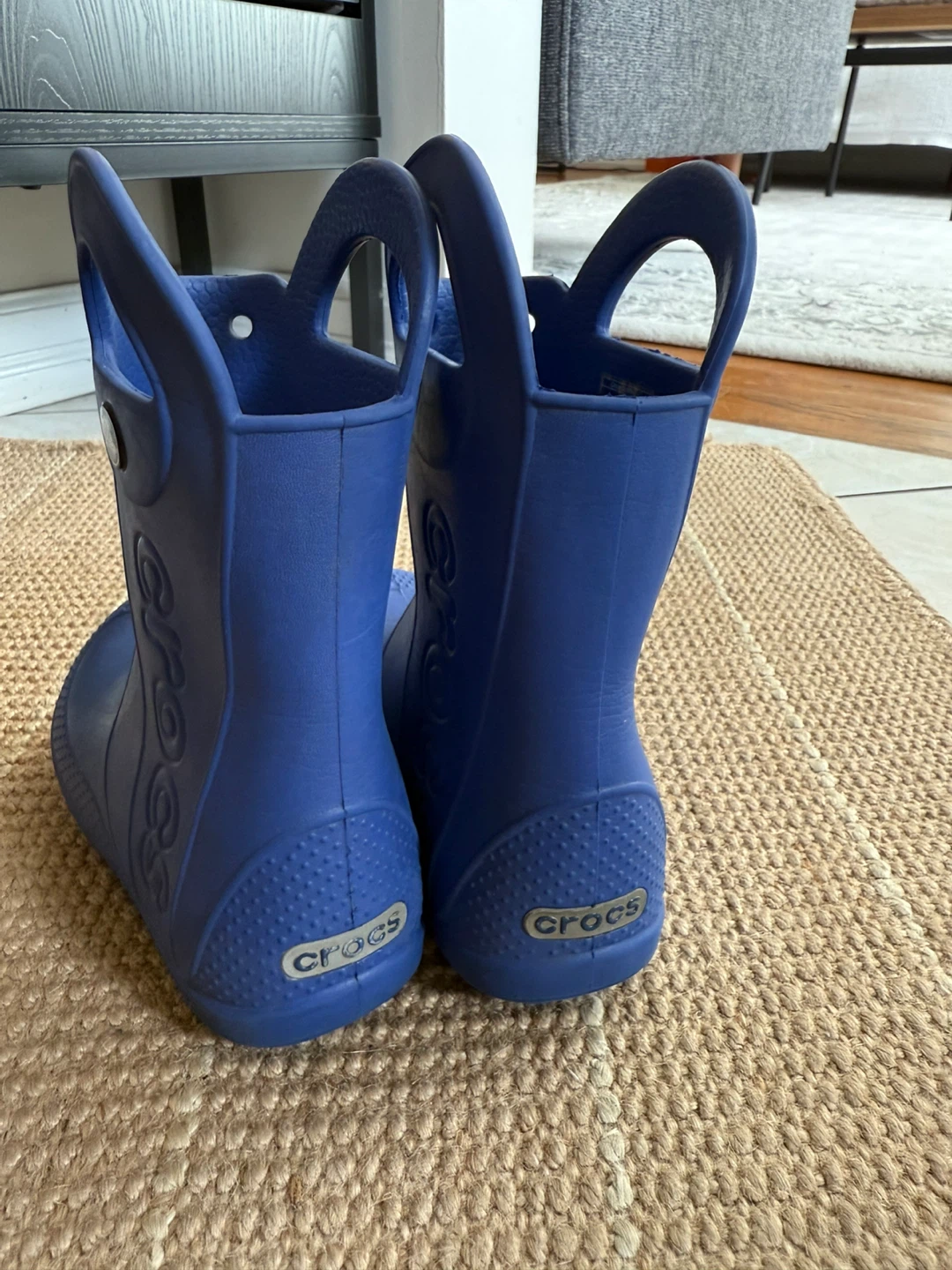 Crocs Handle It Rain Boots - Blue, Size-11 - photo 2