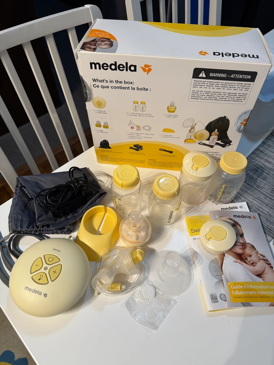 Medela Swing Breast Pump with Box