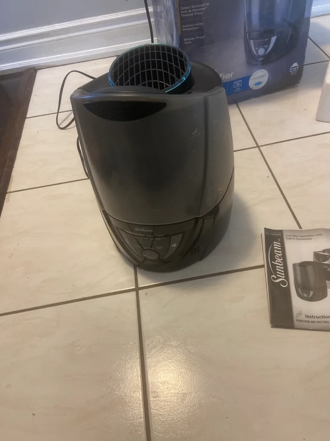 Sunbeam Designer Series Purified Mist Humidifier image indicator(2)