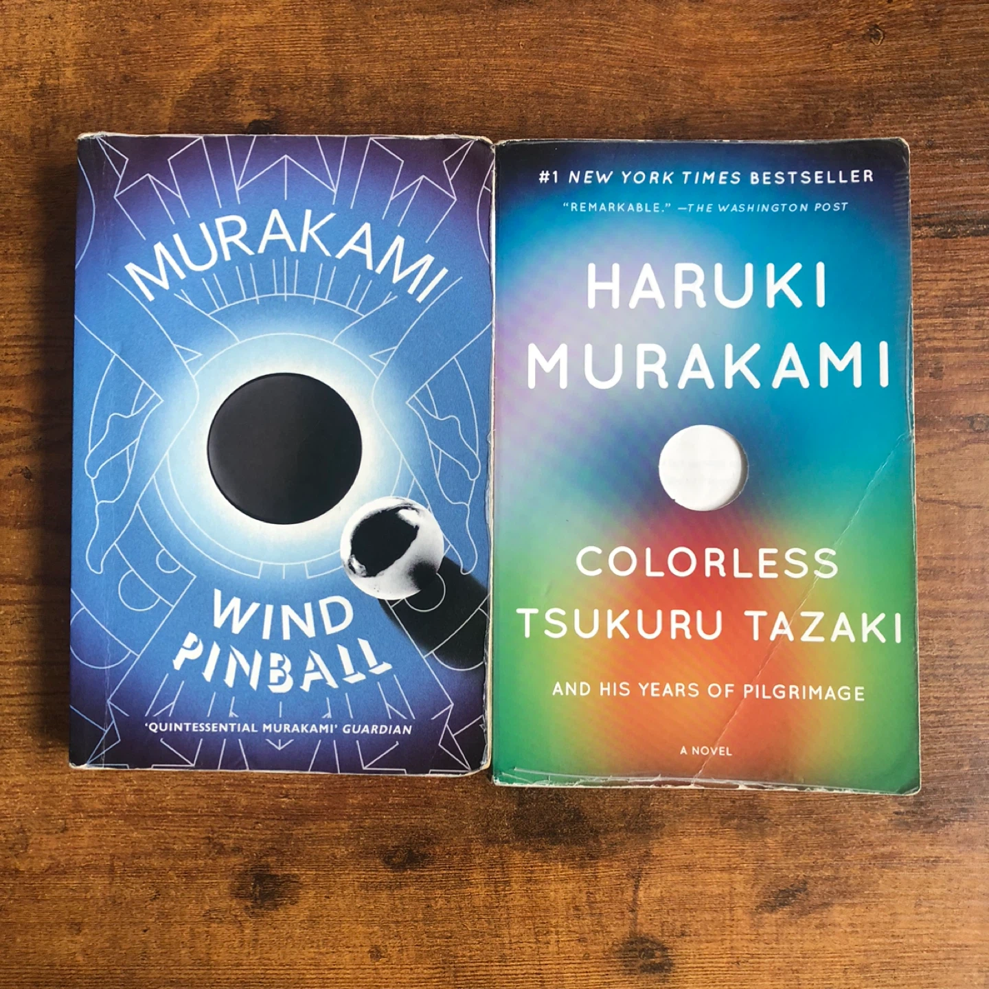 Haruki Murakami Books: Wind/Pinball & Colorless Tsukuru Tazaki