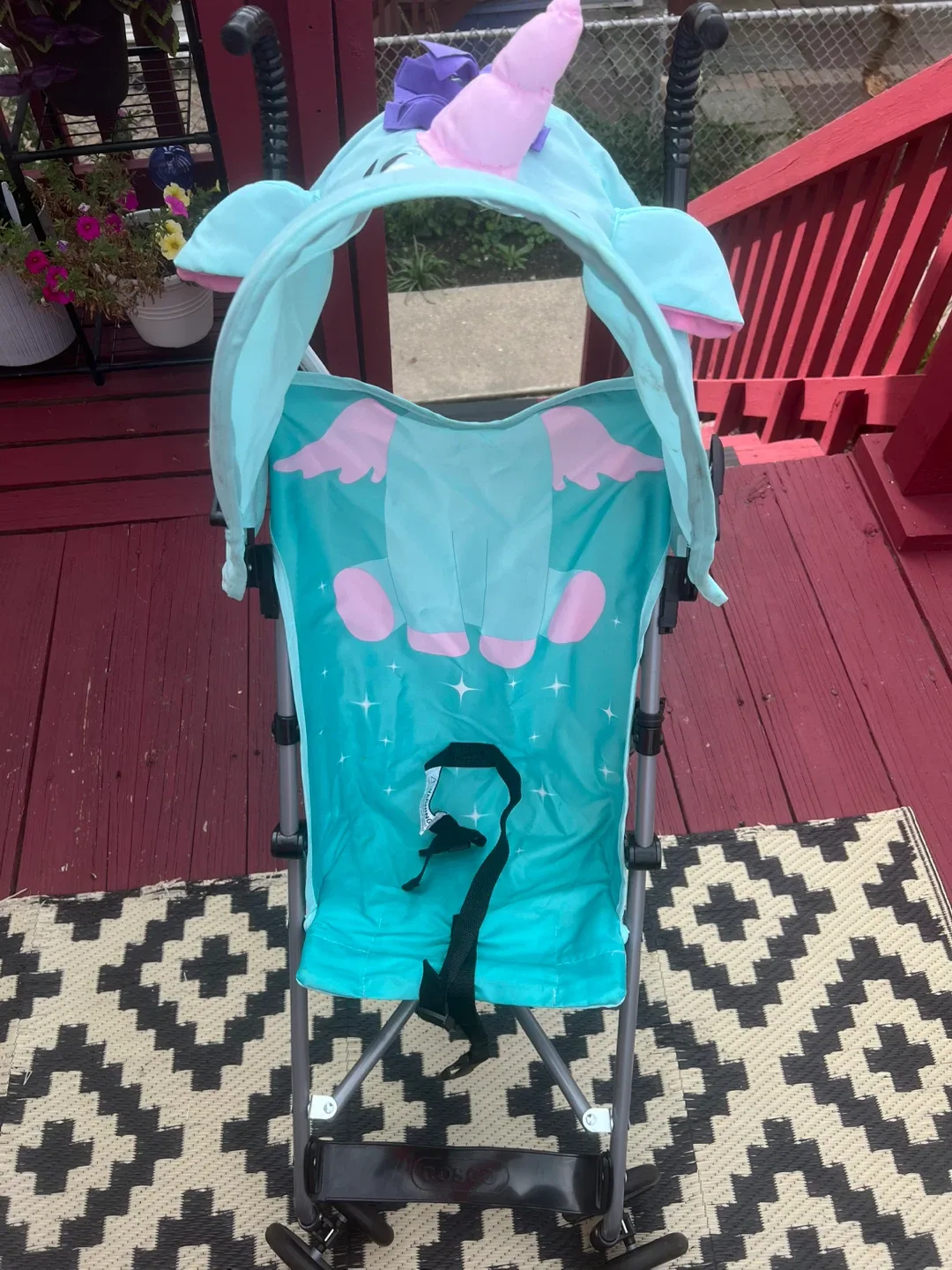 Unicorn Baby Stroller image indicator(2)