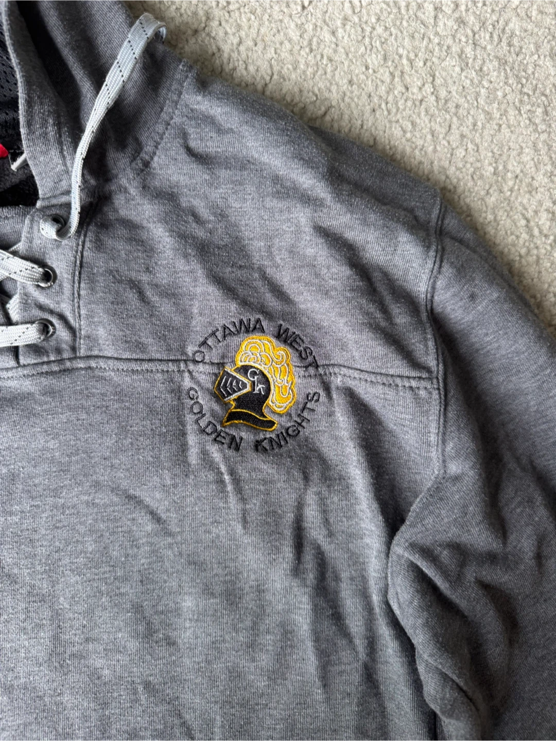 CCM Ottawa West Golden Knights Hoodie - Size L - photo 3