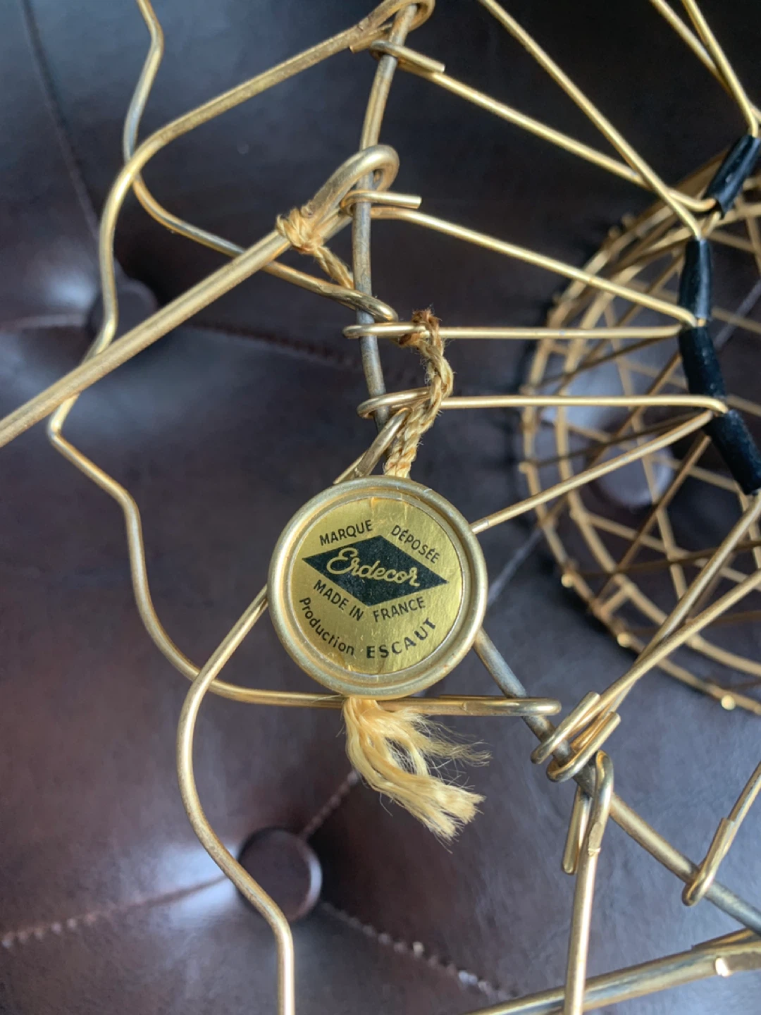 Erdecor Gold Wire Basket - Made in France - photo 3