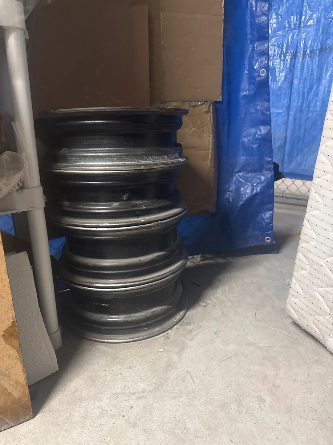 Set of 4 rims for 451 Smart Fortwo