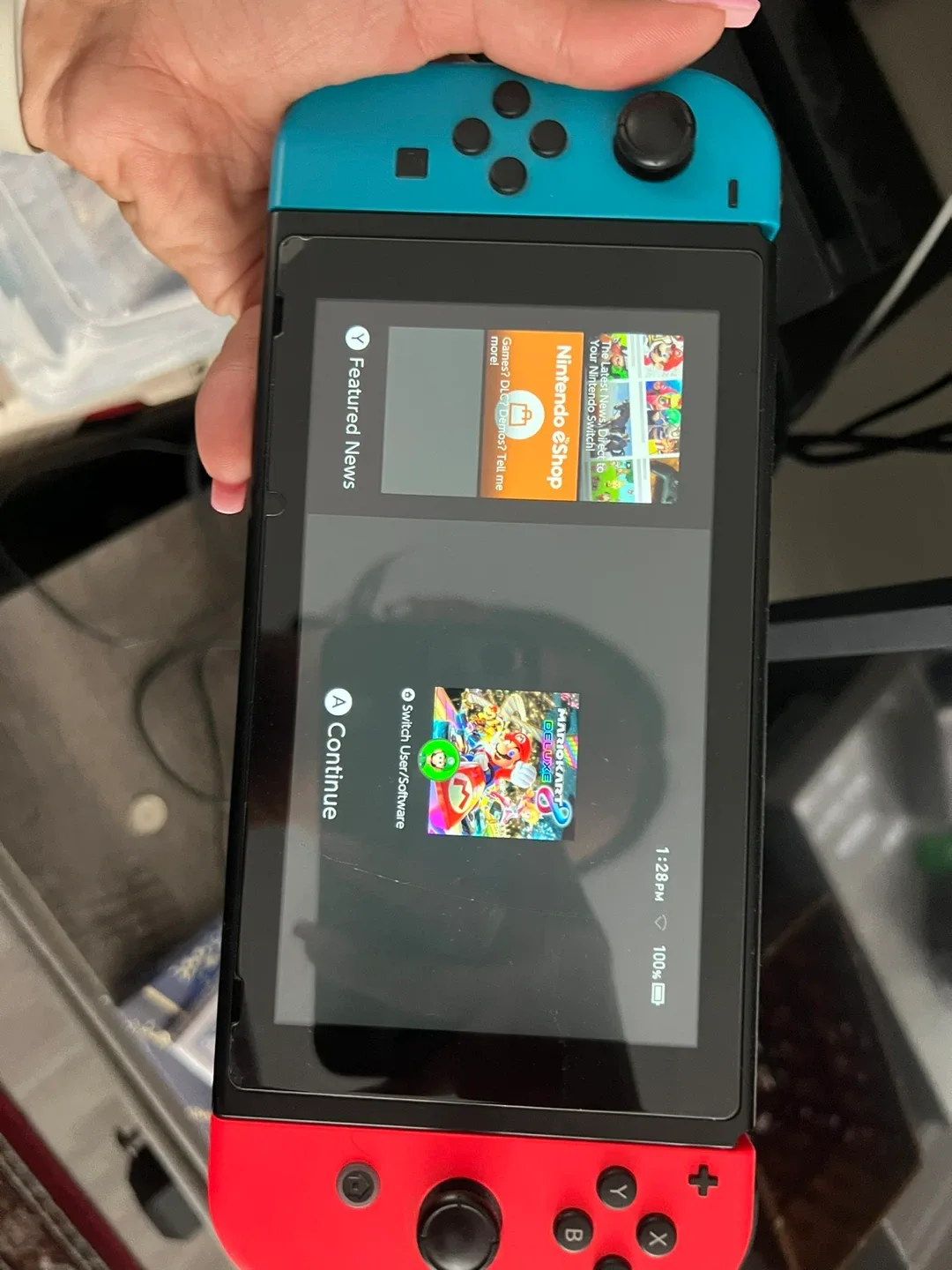 Nintendo Switch with Games image indicator(2)