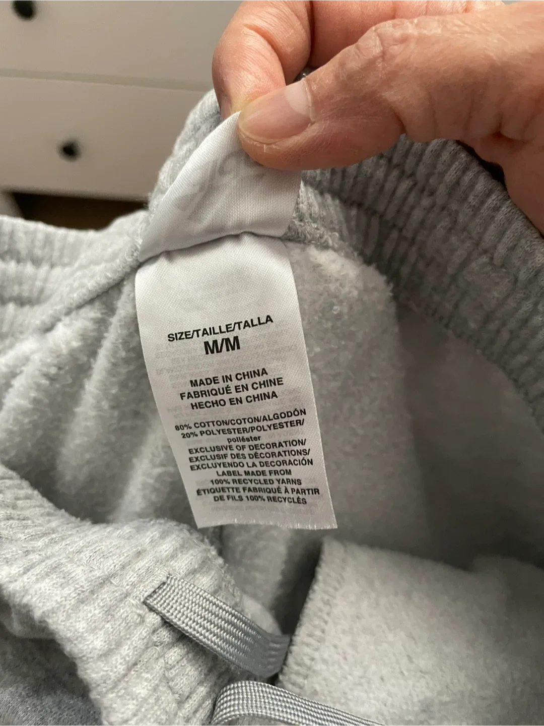 Adidas Sweatpants - Grey, Size M image indicator(2)