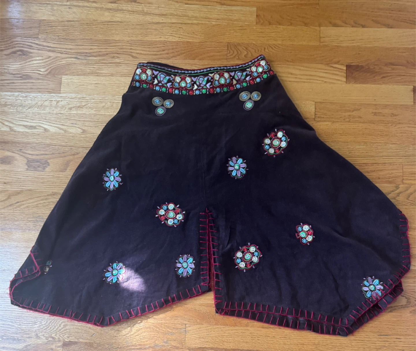 Beau Bois Corduroy Skirt Size S - photo 3