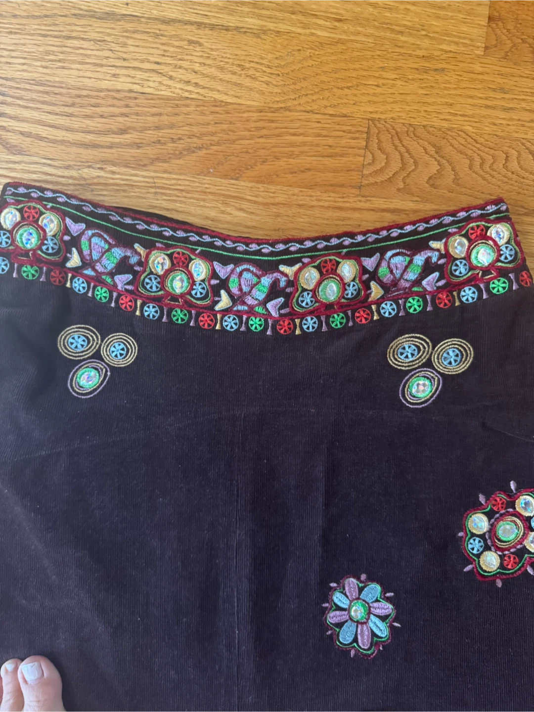 Beau Bois Corduroy Skirt Size S - photo 2