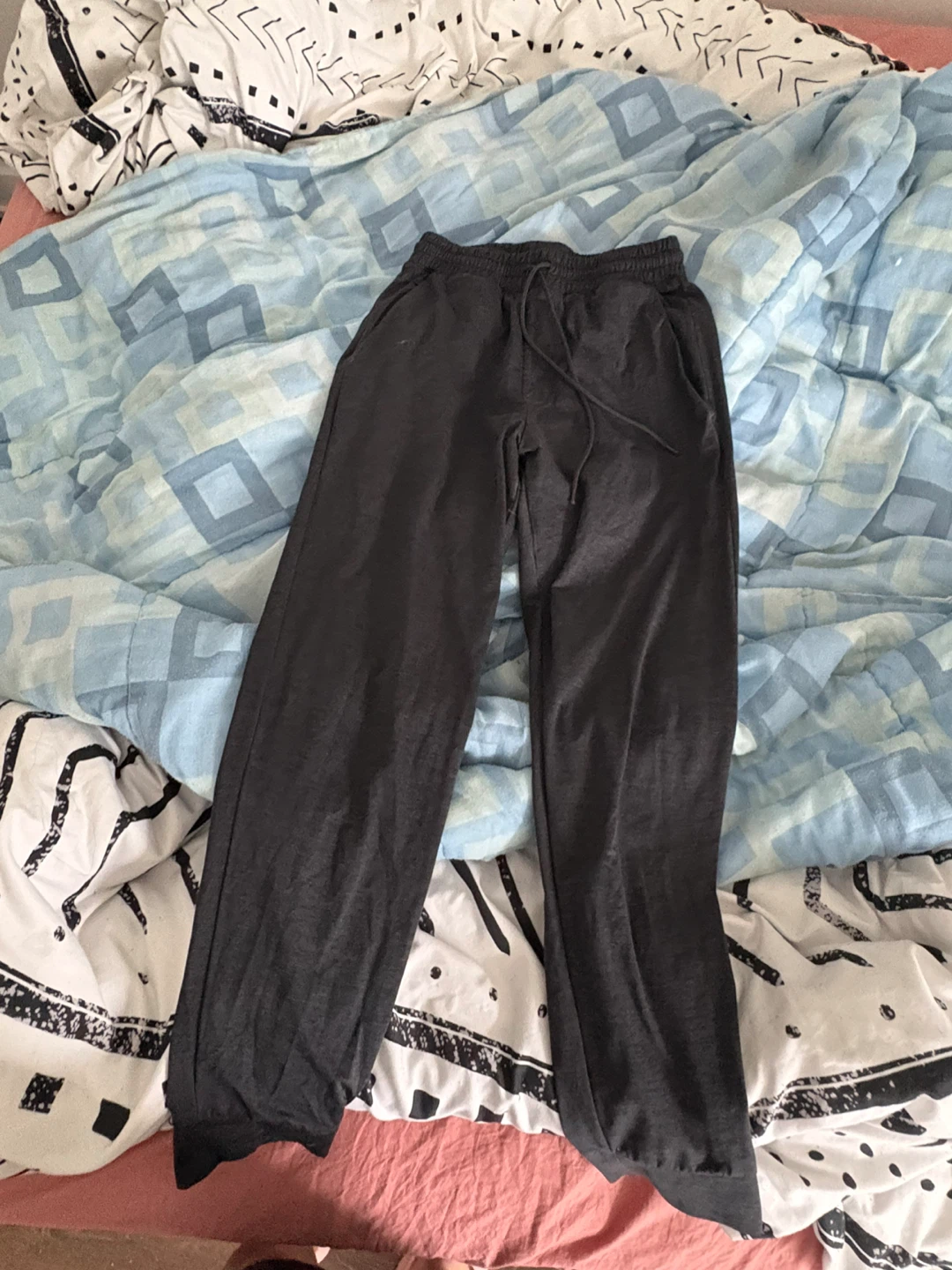 S/M - Uniqlo Dark grey stretch pants