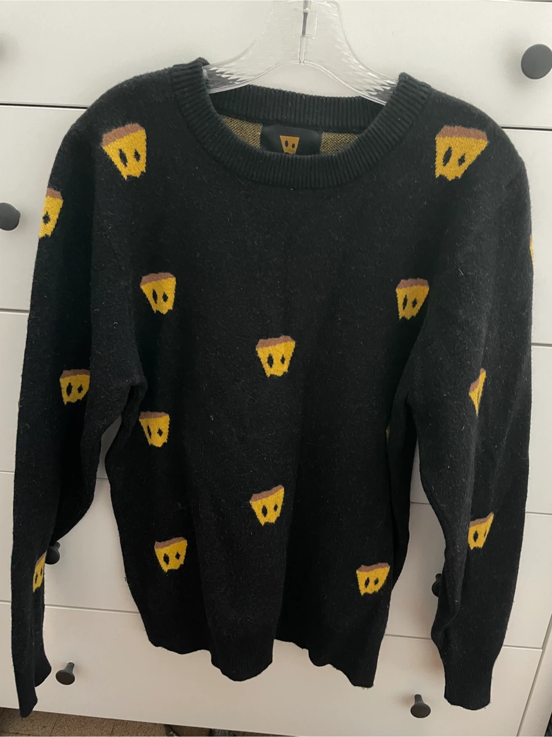 Dangerous People Black Sweater Size S