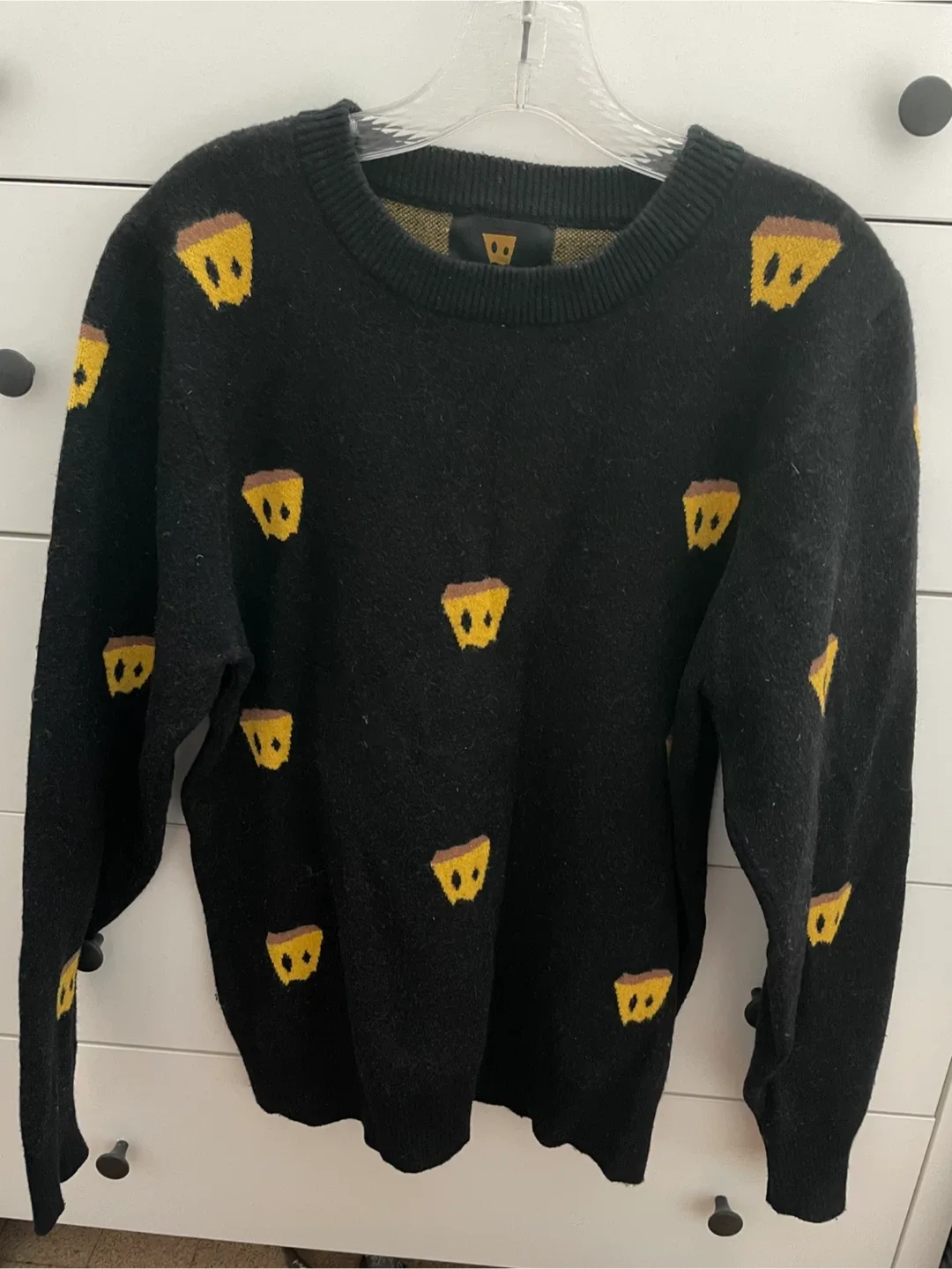 Dangerous People Black Sweater Size S thumbnail