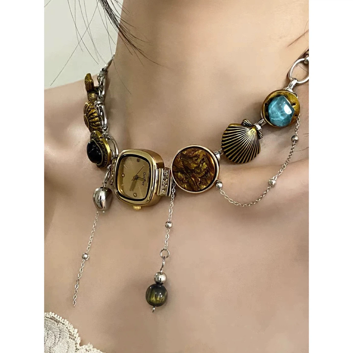 Brand new Vintage Watch Necklace - photo 3