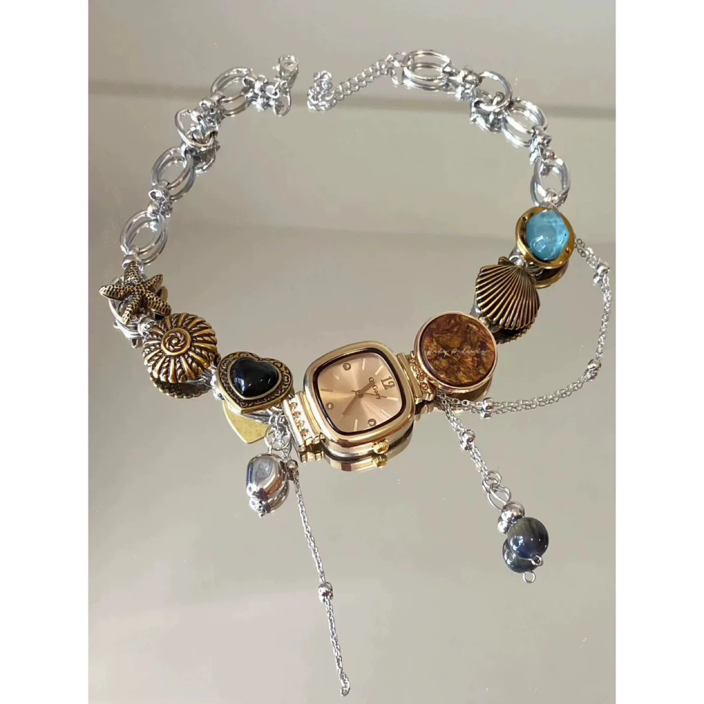 Brand new Vintage Watch Necklace - photo 5