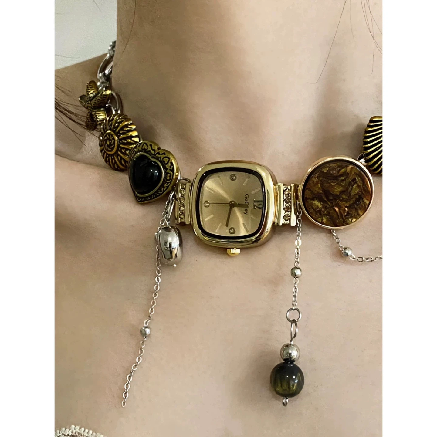 Brand new Vintage Watch Necklace - photo 2