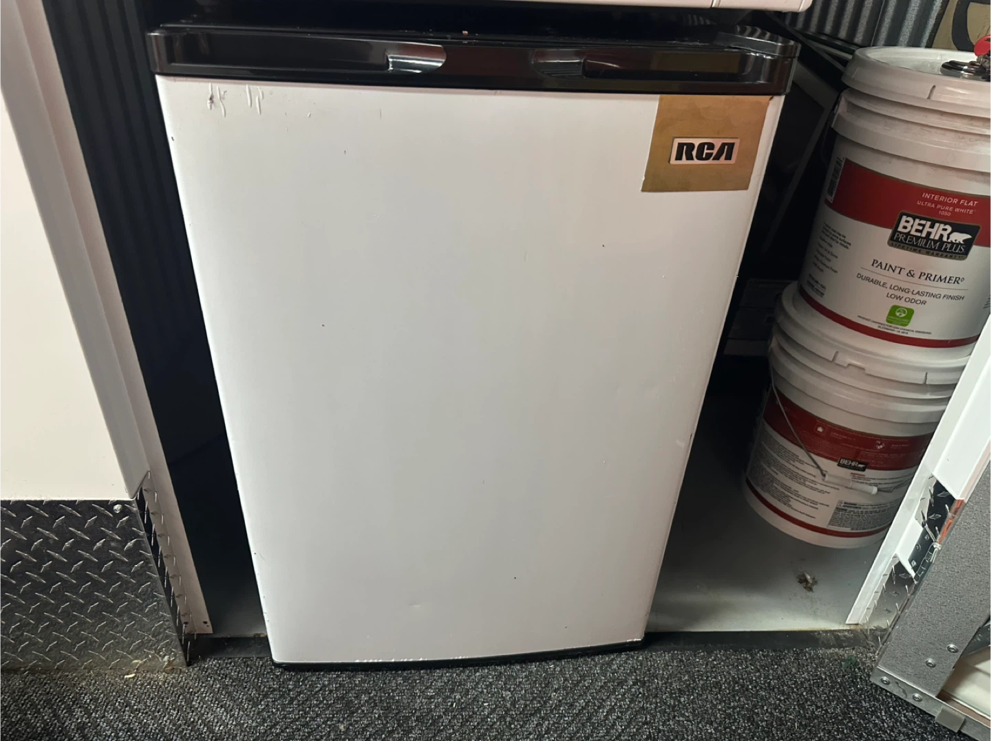 Bronxville Storage sale! RCA Mini Fridge - White #freecycle