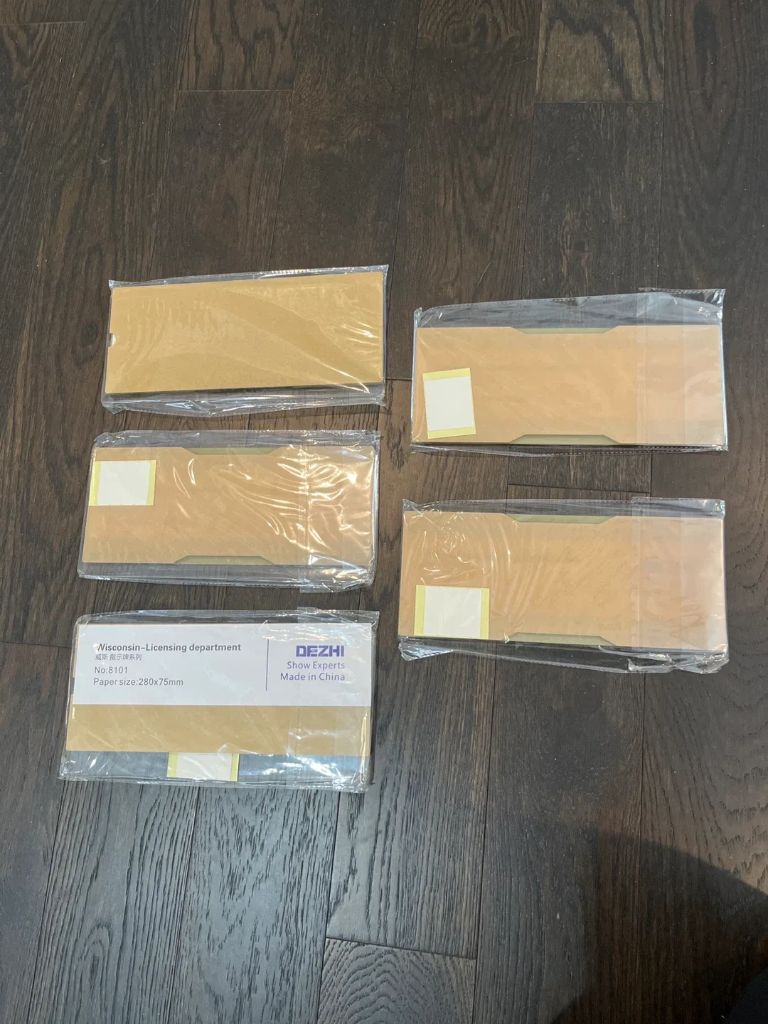 DEZHI Wisconsin Licensing Department Sign image indicator(4)