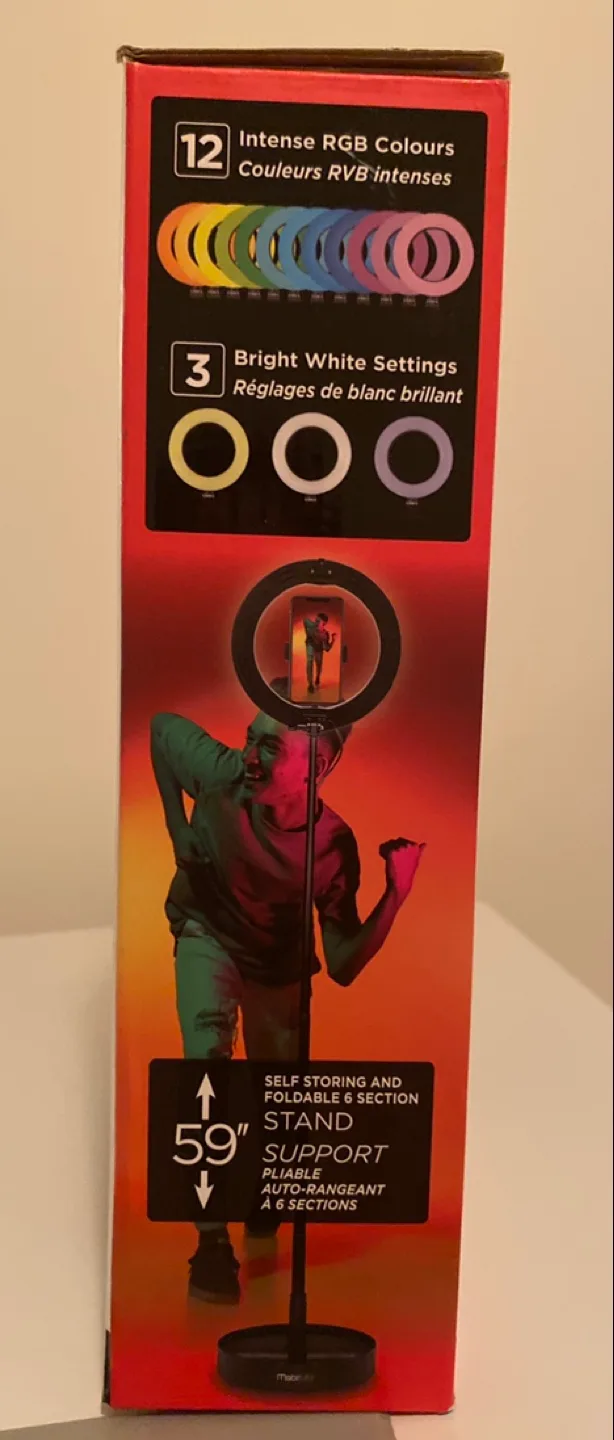 Mobifoto Mobilite 10R3 Ring Light Creator Kit image indicator(3)