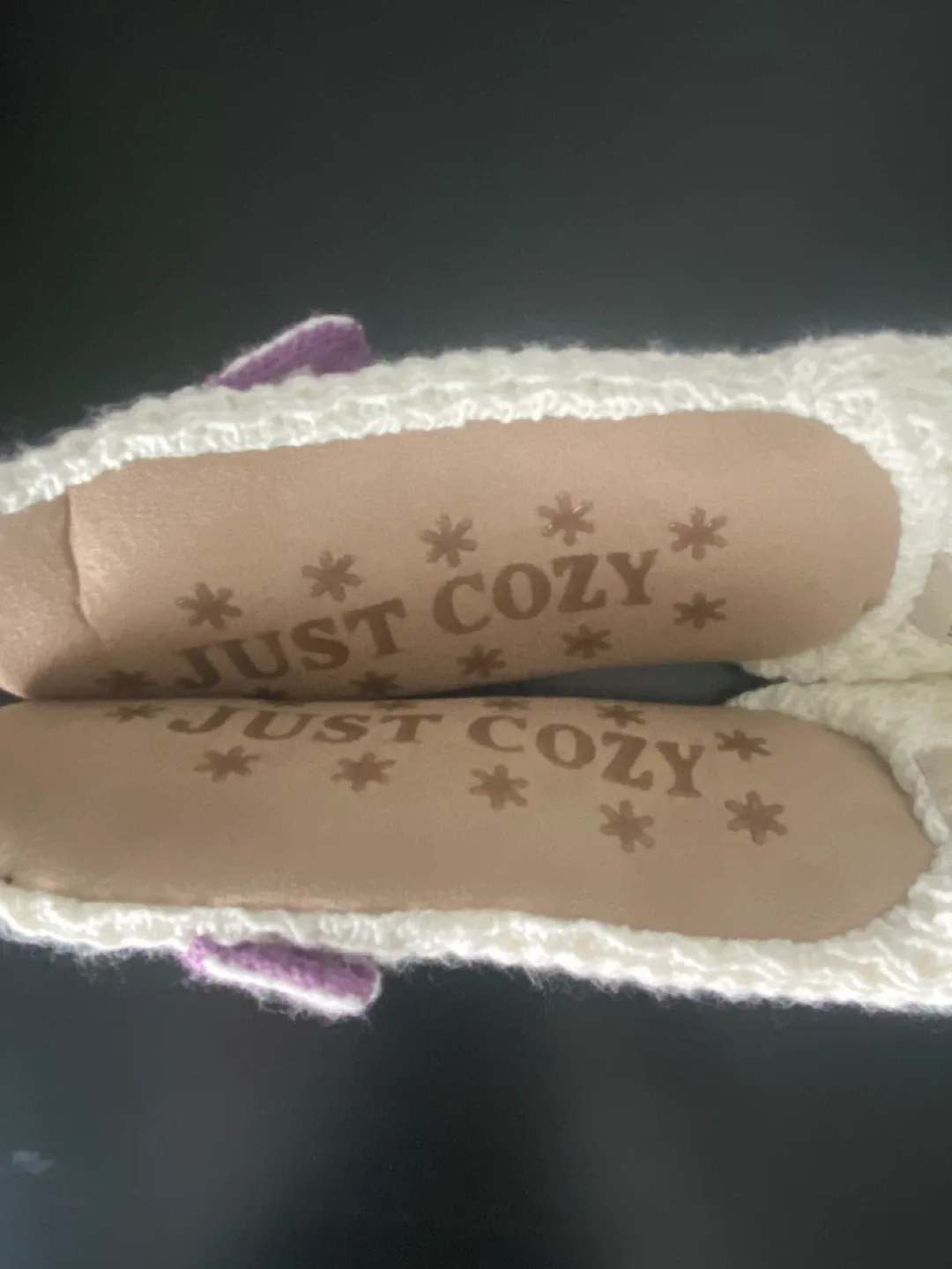 NEW! “Just Cozy” Ladies Llama Slipper/Socks! image indicator(2)