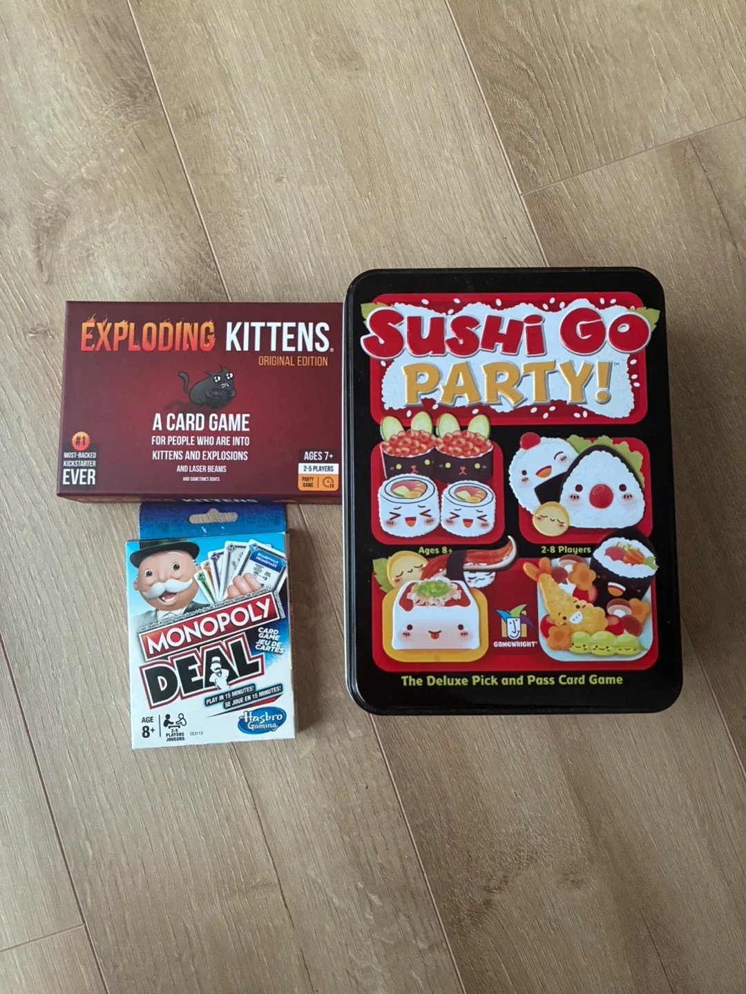 Exploding Kittens, Sushi Go Party! thumbnail