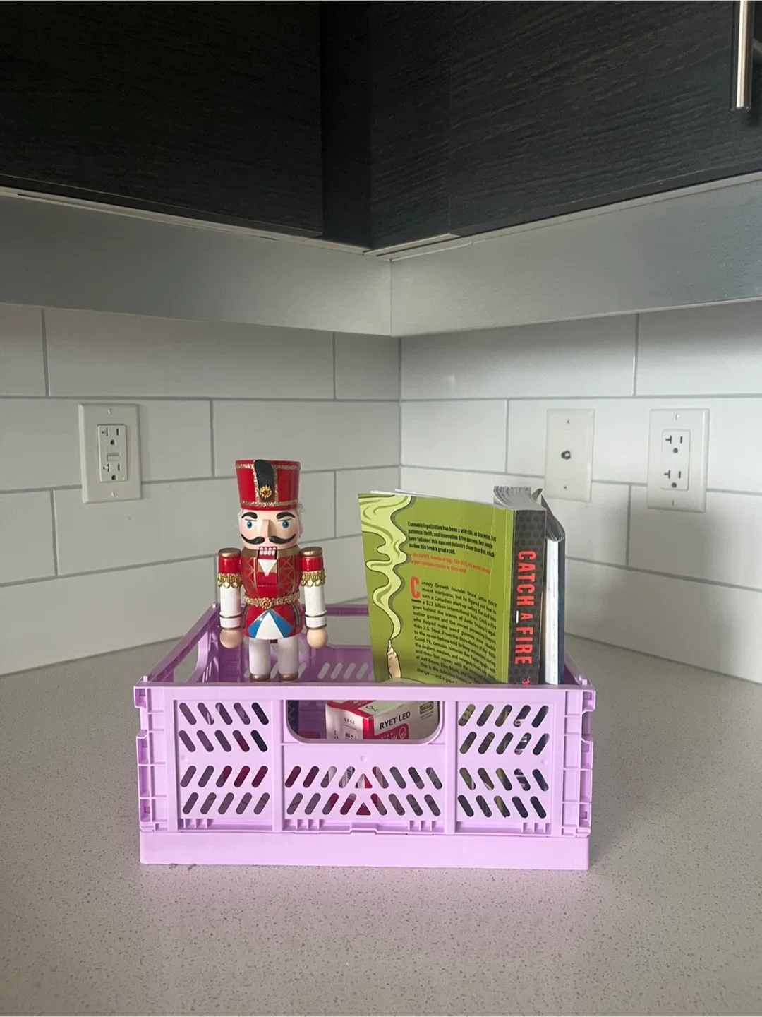 Folding Crate in Lavender image indicator(4)