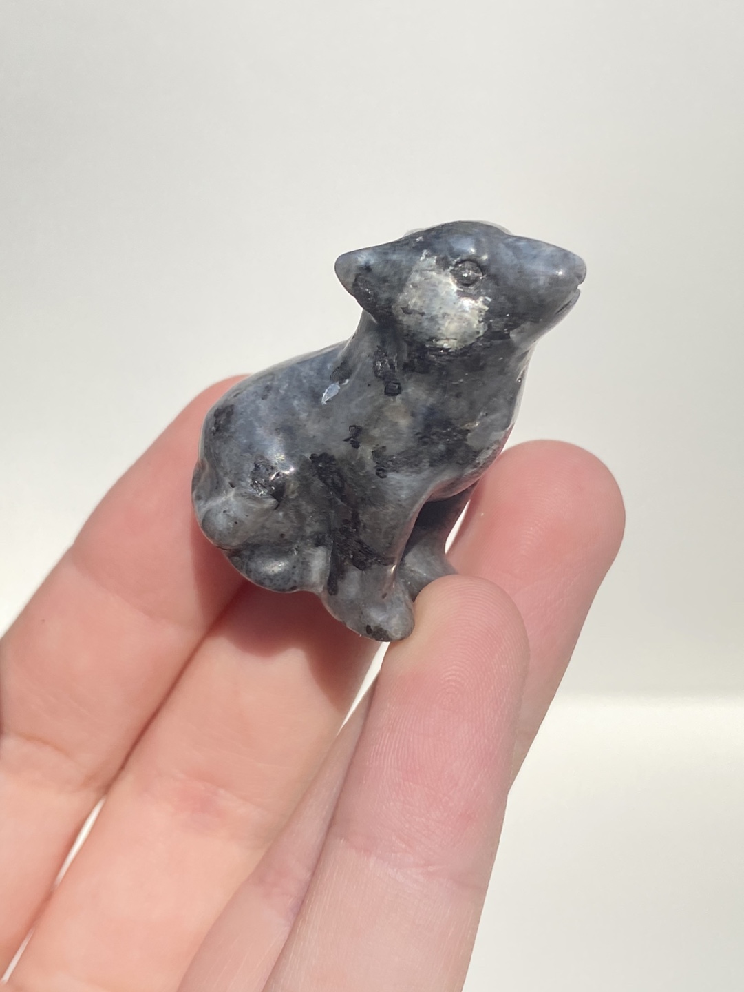 Larvikite Wolf