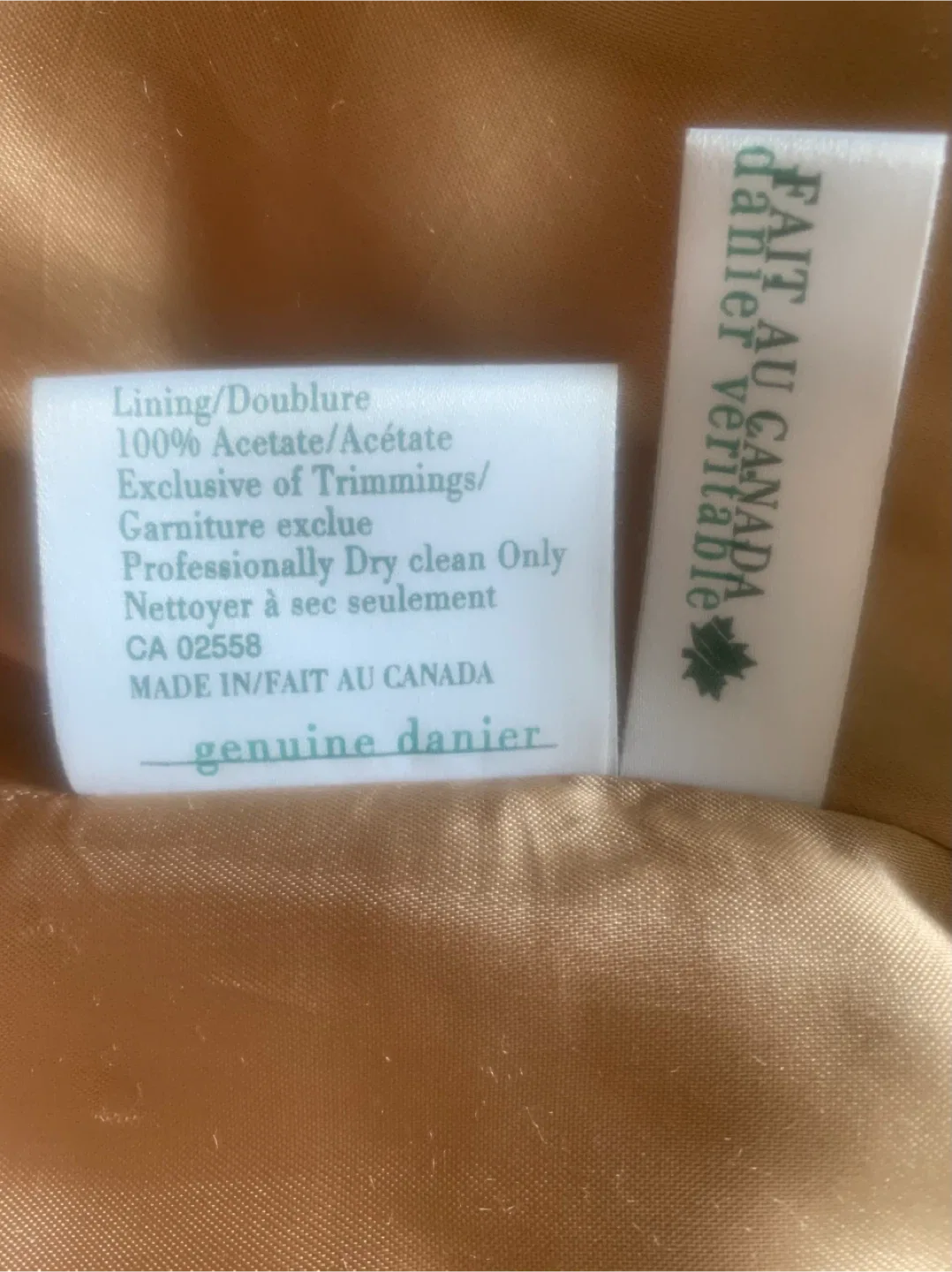 Danier Suede Leather Jacket - Size S image indicator(6)