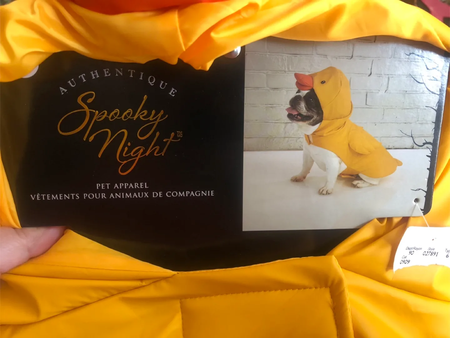 Spooky Night Yellow Duck Pet Apparel thumbnail