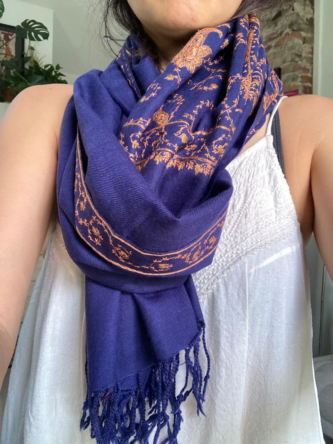 Lightweight wool pashmina thumbnail