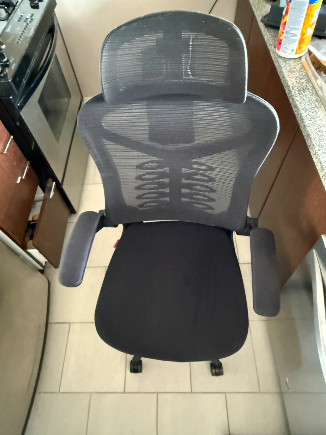 Ergonomic Office Chair - Black Mesh