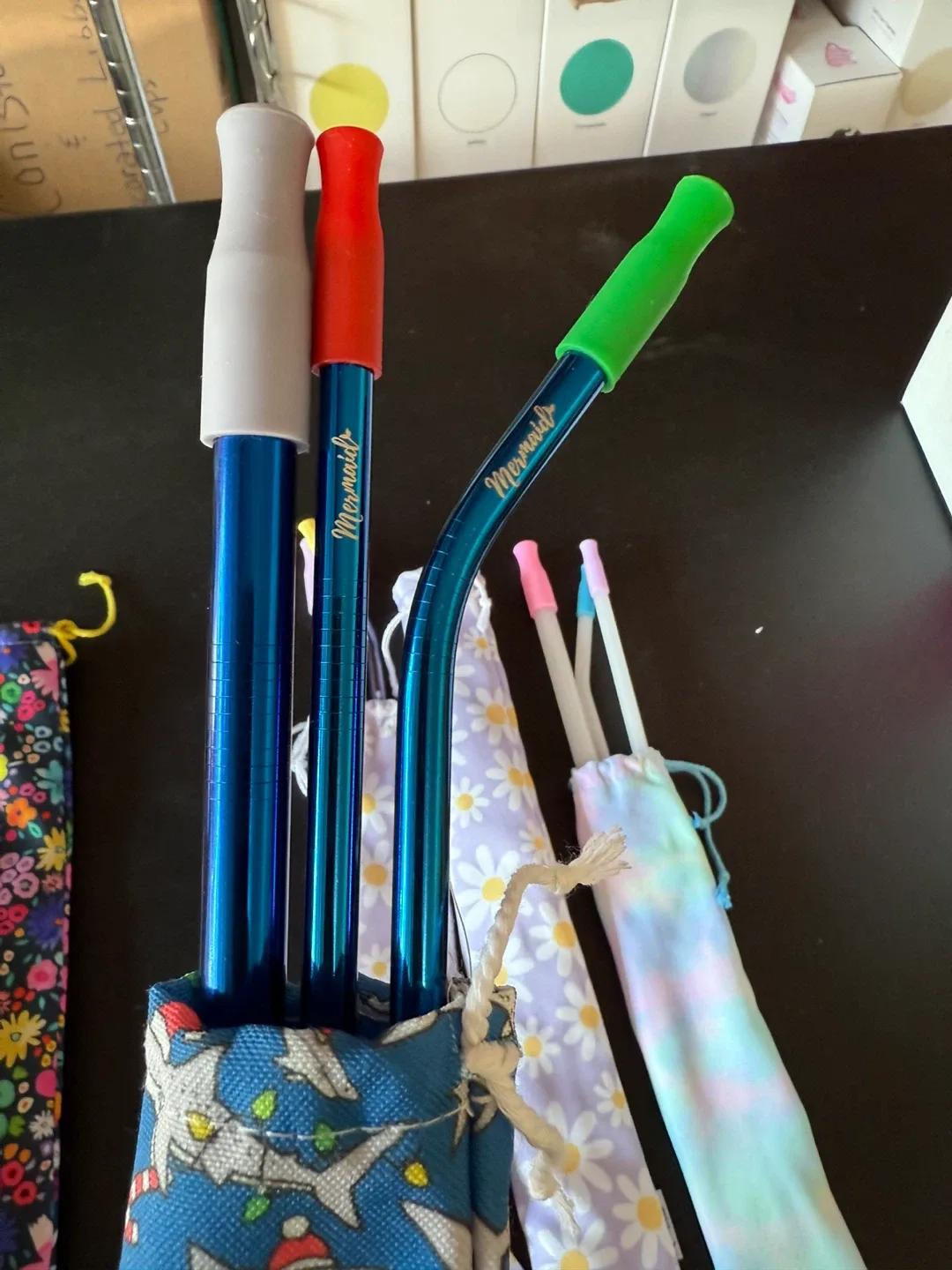 Essential Bags/Pencil/Straw Pouches-See details image indicator(7)