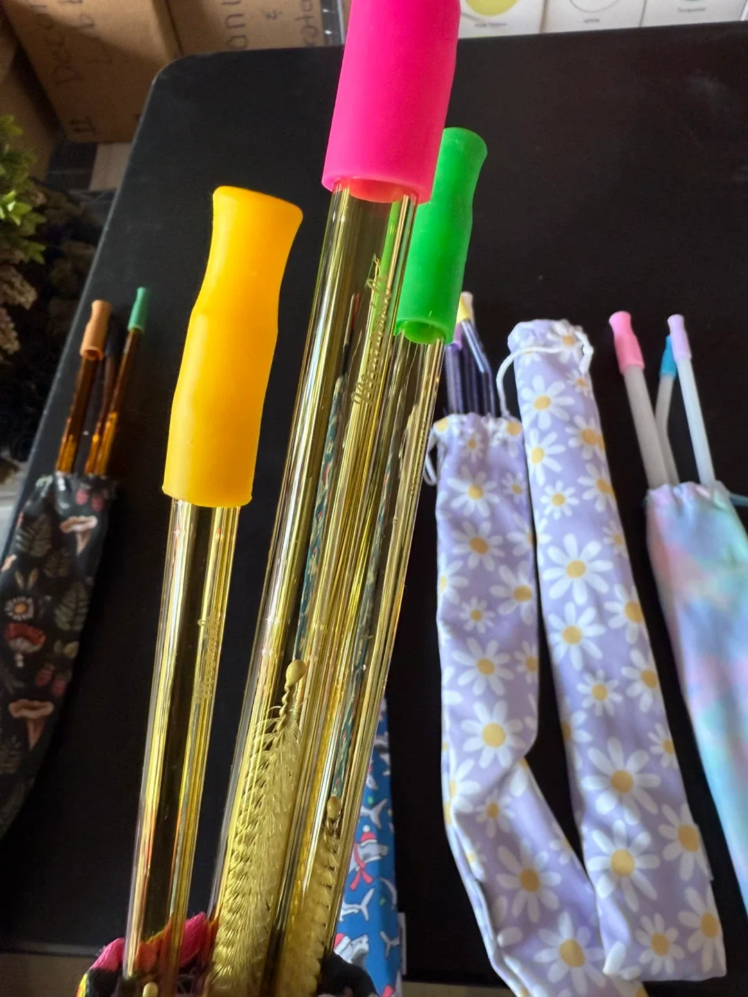 Essential Bags/Pencil/Straw Pouches-See details image indicator(9)