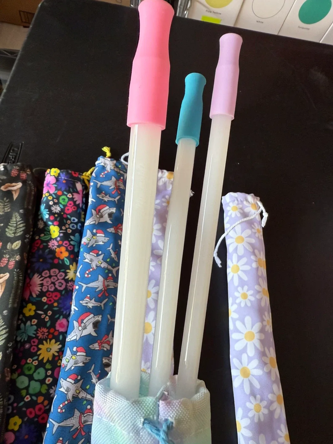 Essential Bags/Pencil/Straw Pouches-See details image indicator(8)