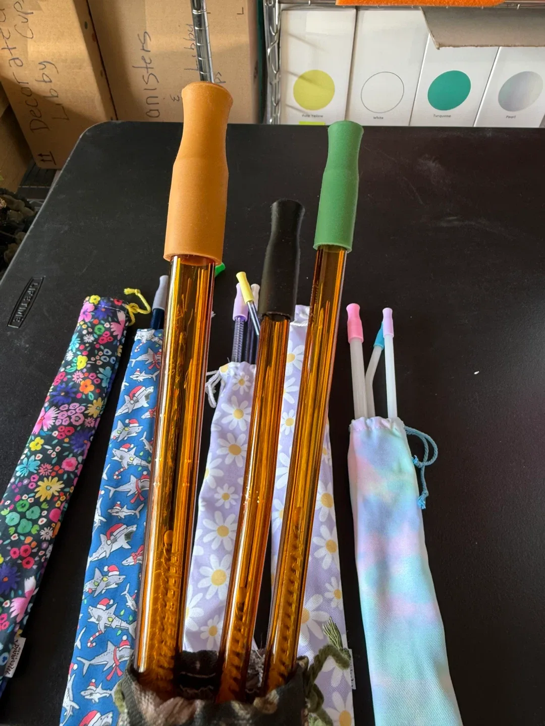 Essential Bags/Pencil/Straw Pouches-See details image indicator(10)