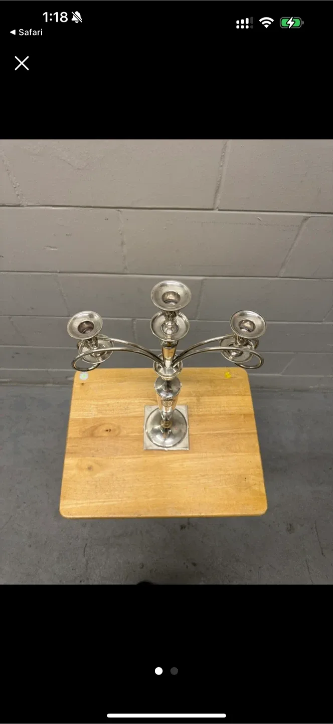 Silver Candelabra image indicator(2)